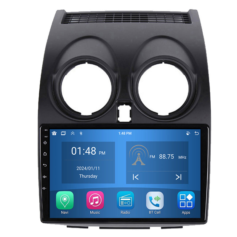 RoverOne Car Stereo Radio Bluetooth CarPlay GPS Navigation for Nissan Qashqai 1 J10 2006 - 2013
