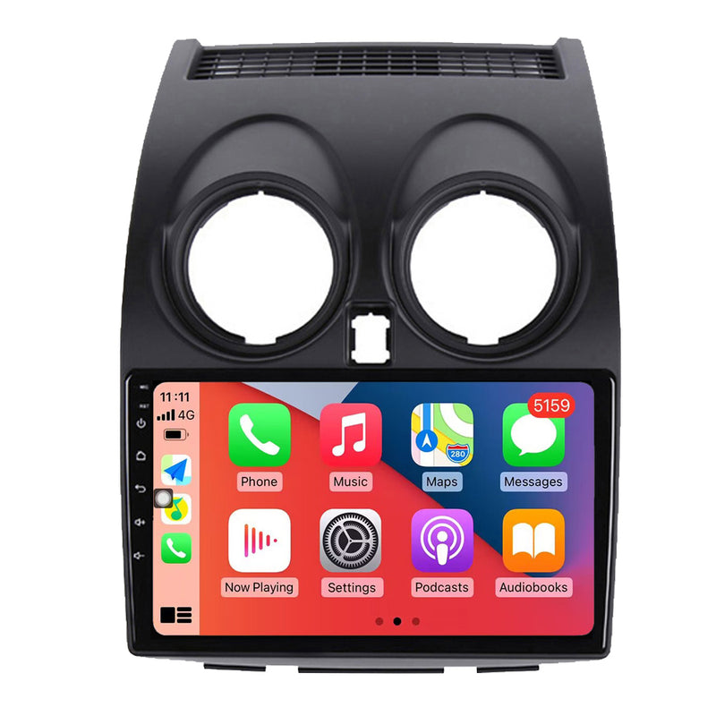 RoverOne Car Stereo Radio Bluetooth CarPlay GPS Navigation for Nissan Qashqai 1 J10 2006 - 2013