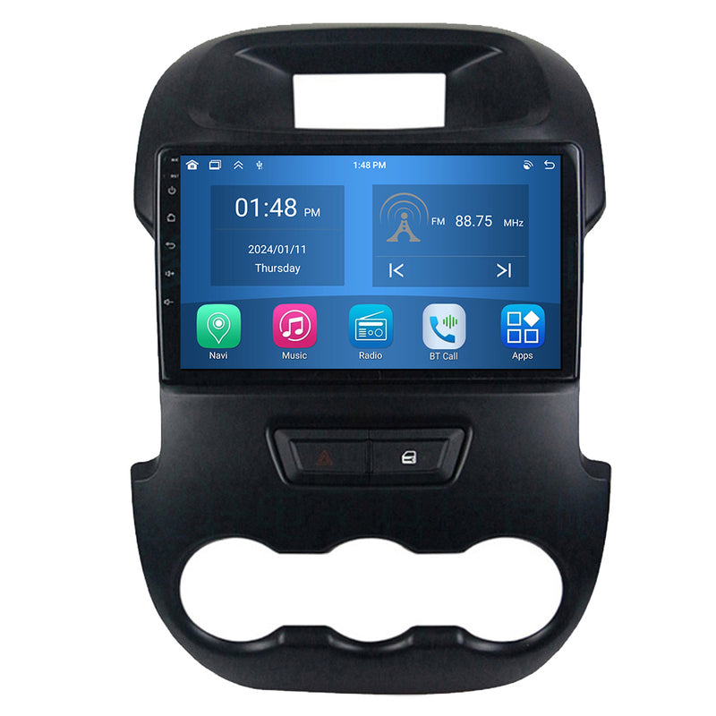 RoverOne Car Stereo Radio Bluetooth CarPlay GPS Navigation for Ford Ranger 2011 - 2016