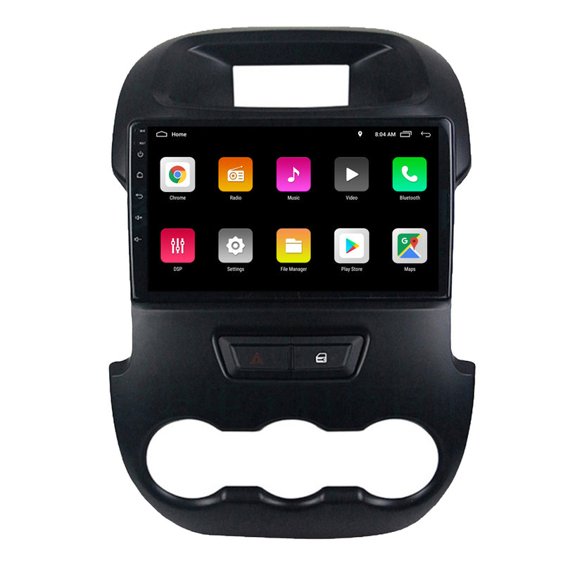 RoverOne Car Stereo Radio Bluetooth CarPlay GPS Navigation for Ford Ranger 2011 - 2016