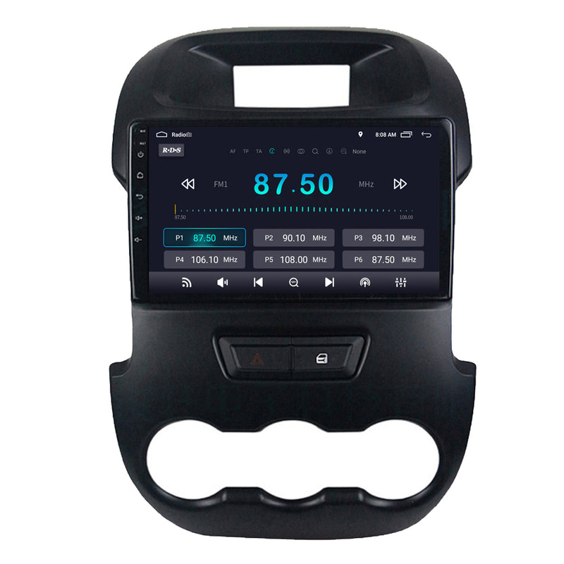 RoverOne Car Stereo Radio Bluetooth CarPlay GPS Navigation for Ford Ranger 2011 - 2016