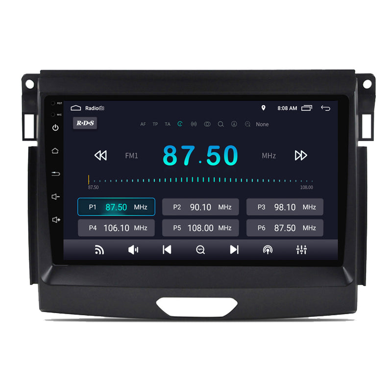 RoverOne Car Stereo Radio Bluetooth CarPlay GPS Navigation for Ford Ranger P703 2015 - 2022