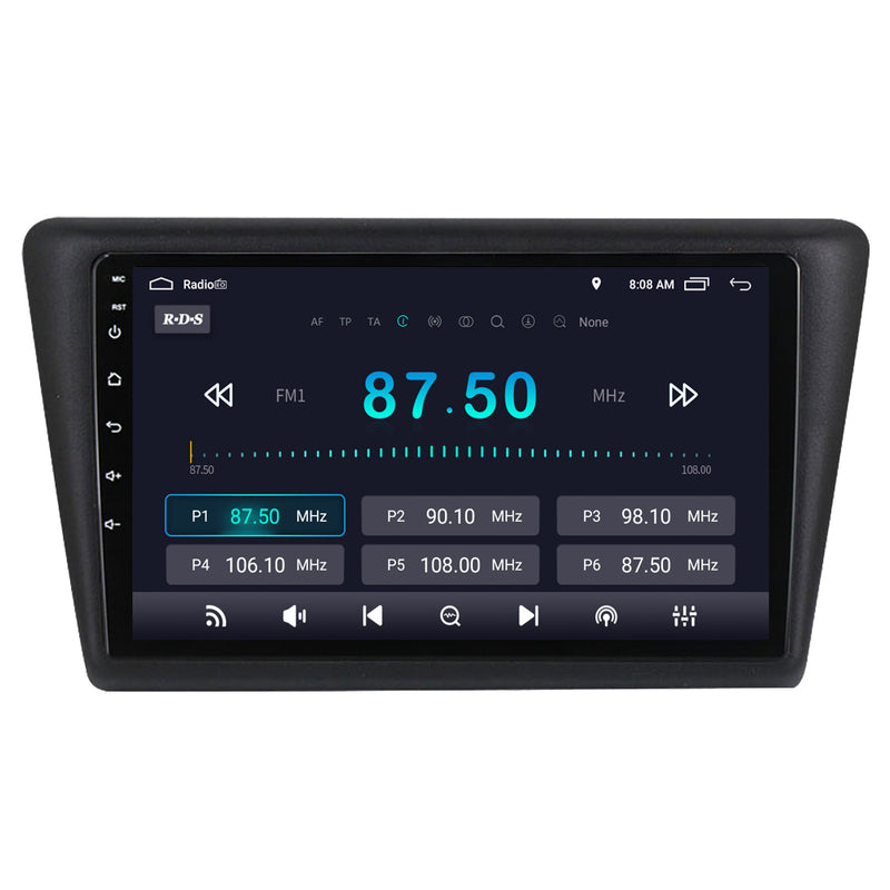 RoverOne Car Stereo Radio Bluetooth CarPlay GPS Navigation for Skoda Rapid 2013 - 2017