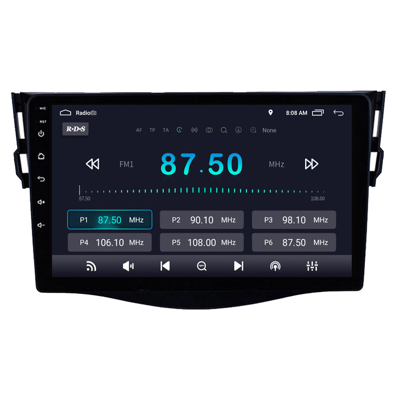 RoverOne Car Stereo Radio Bluetooth CarPlay GPS Navigation for Toyota RAV4 3 XA30 2005 - 2016