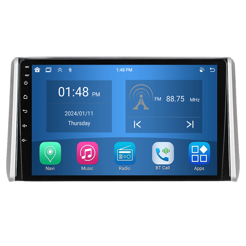 RoverOne Car Stereo Radio Bluetooth CarPlay GPS Navigation for Toyota RAV4 5 XA50 2018 - 2023