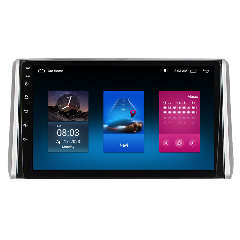 RoverOne Car Stereo Radio Bluetooth CarPlay GPS Navigation for Toyota RAV4 5 XA50 2018 - 2023