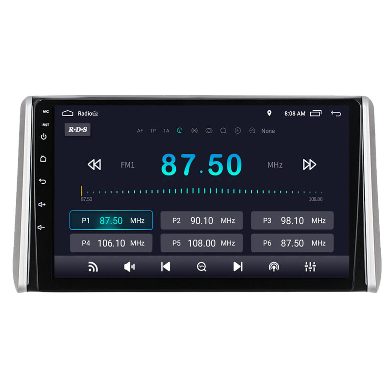 RoverOne Car Stereo Radio Bluetooth CarPlay GPS Navigation for Toyota RAV4 5 XA50 2018 - 2023