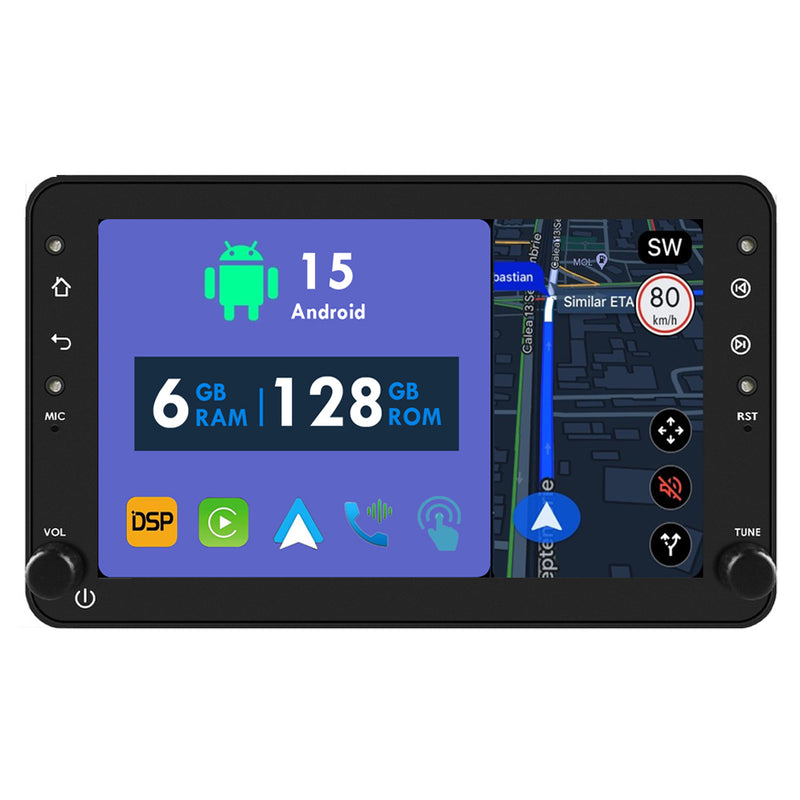 RoverOne Car Stereo Radio Bluetooth CarPlay GPS Navigation for Alfa Romeo 159 Brera Spider Sportwagon