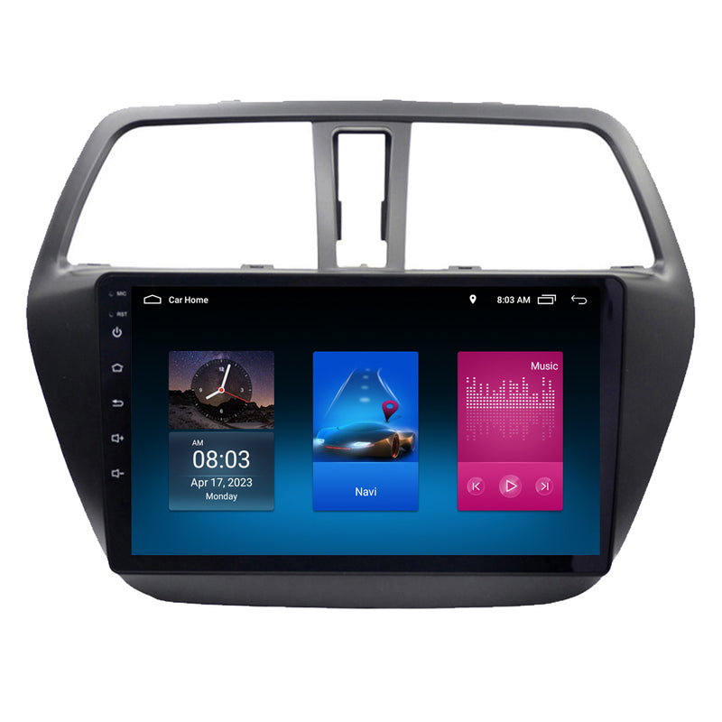 RoverOne Car Stereo Radio Bluetooth CarPlay GPS Navigation for Suzuki SX4 2 S-Cross 2012 - 2016
