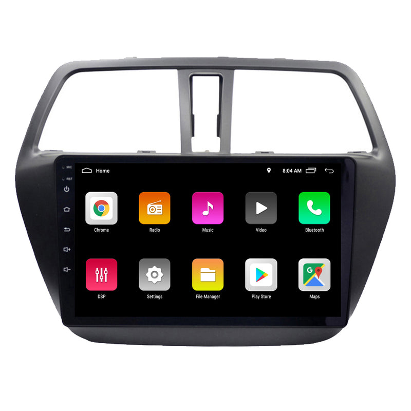 RoverOne Car Stereo Radio Bluetooth CarPlay GPS Navigation for Suzuki SX4 2 S-Cross 2012 - 2016