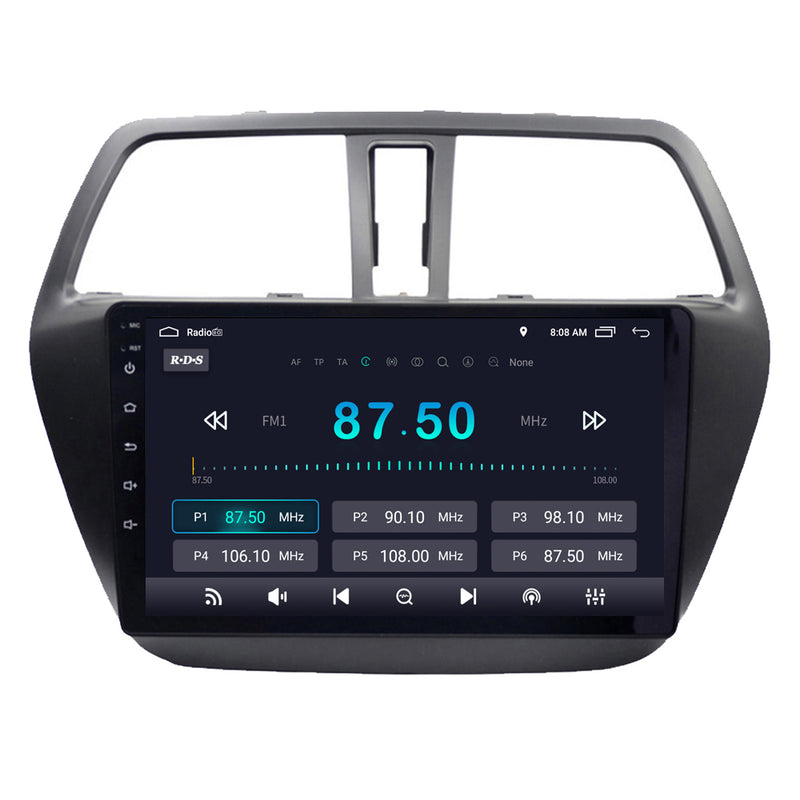 RoverOne Car Stereo Radio Bluetooth CarPlay GPS Navigation for Suzuki SX4 2 S-Cross 2012 - 2016