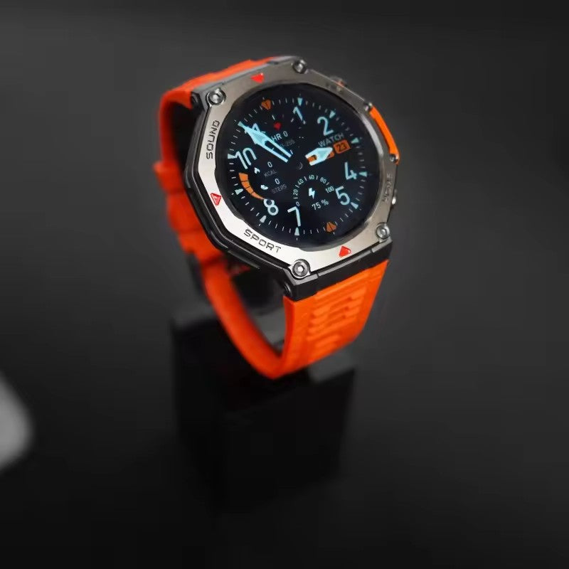 M REX4 Smart Sports Health Watch 2025 Trendy Fitness Tracker with Advanced Health Monitoring Features
