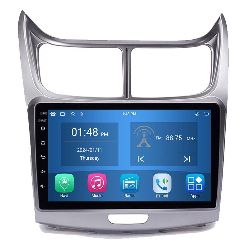 RoverOne Car Stereo Radio Bluetooth CarPlay GPS Navigation for Chevrolet Sail 2009 - 2013
