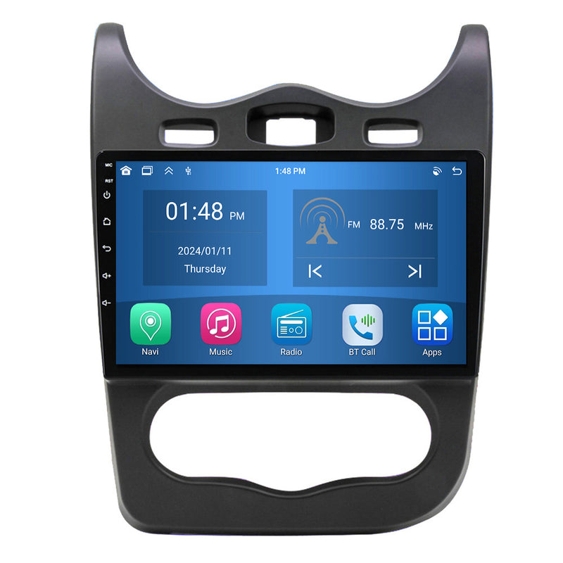 RoverOne Car Stereo Radio Bluetooth CarPlay GPS Navigation for Renault Sandero 2013 2014
