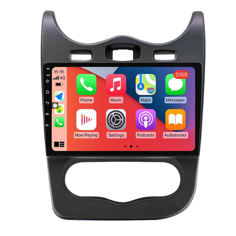 RoverOne Car Stereo Radio Bluetooth CarPlay GPS Navigation for Renault Sandero 2013 2014