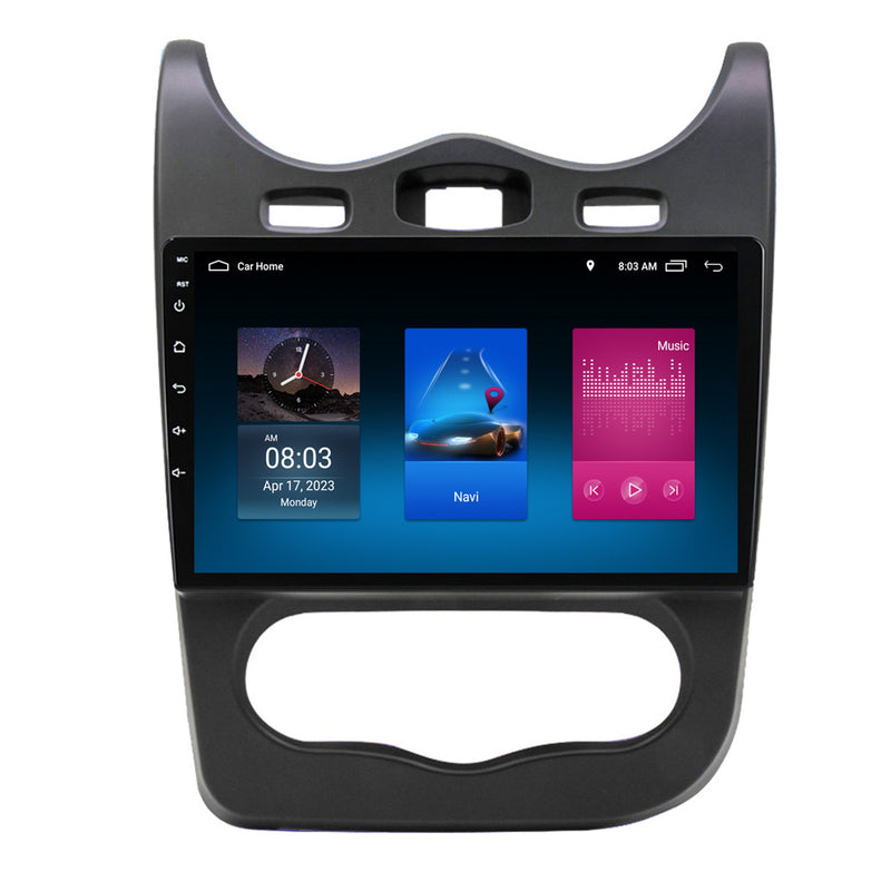 RoverOne Car Stereo Radio Bluetooth CarPlay GPS Navigation for Renault Sandero 2013 2014