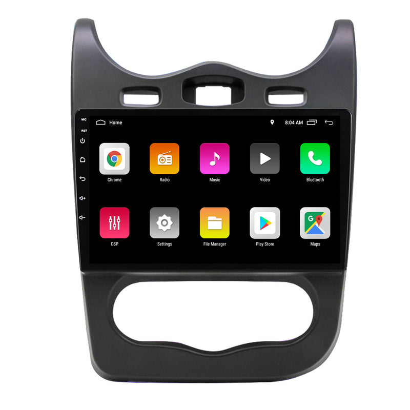 RoverOne Car Stereo Radio Bluetooth CarPlay GPS Navigation for Renault Sandero 2013 2014