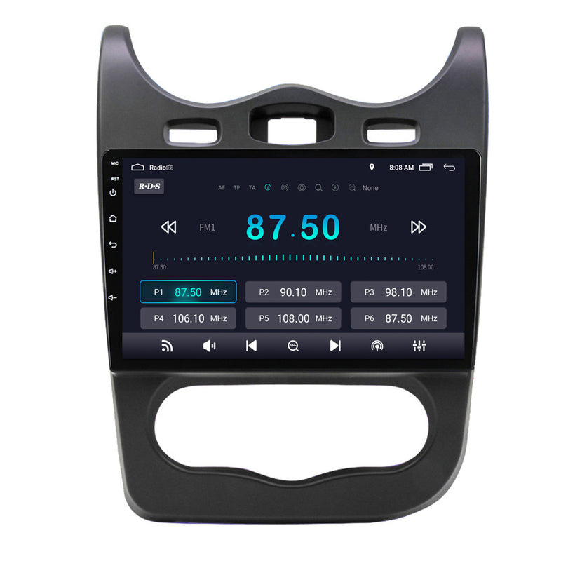 RoverOne Car Stereo Radio Bluetooth CarPlay GPS Navigation for Renault Sandero 2013 2014