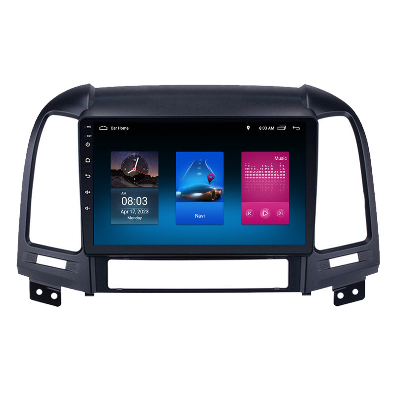 RoverOne Car Stereo Radio Bluetooth CarPlay GPS Navigation for Hyundai Santa Fe 2 2006 - 2012