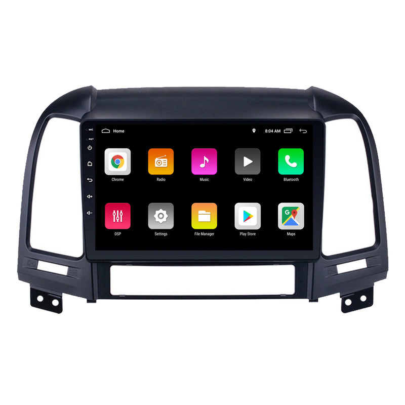 RoverOne Car Stereo Radio Bluetooth CarPlay GPS Navigation for Hyundai Santa Fe 2 2006 - 2012