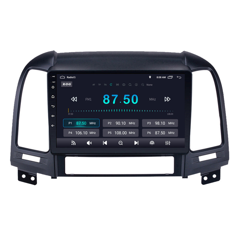 RoverOne Car Stereo Radio Bluetooth CarPlay GPS Navigation for Hyundai Santa Fe 2 2006 - 2012