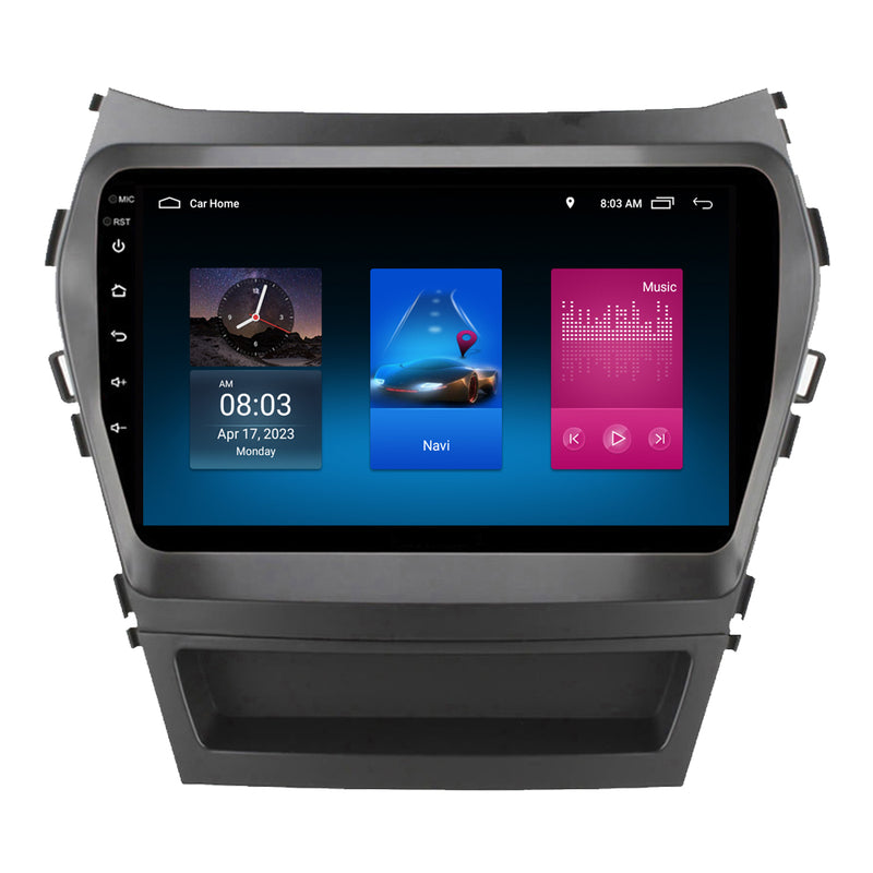RoverOne Car Stereo Radio Bluetooth CarPlay GPS Navigation for Hyundai Santa Fe 3 2013 - 2016