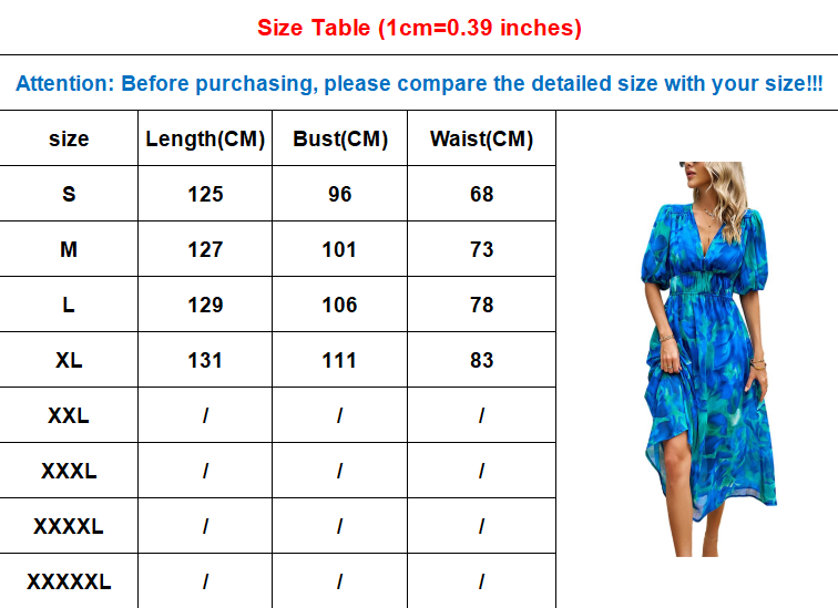Fashionable Woman summer dress