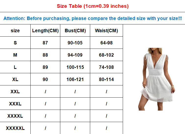 Woman Fashion Summer White Dress