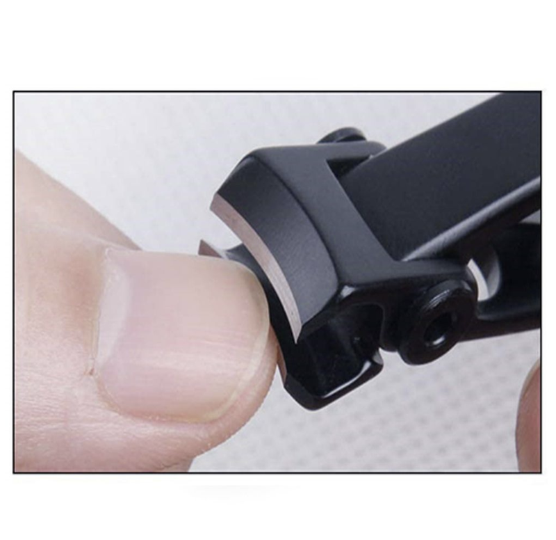 15mm Wide Jaw Opening Nail Cutter - Black