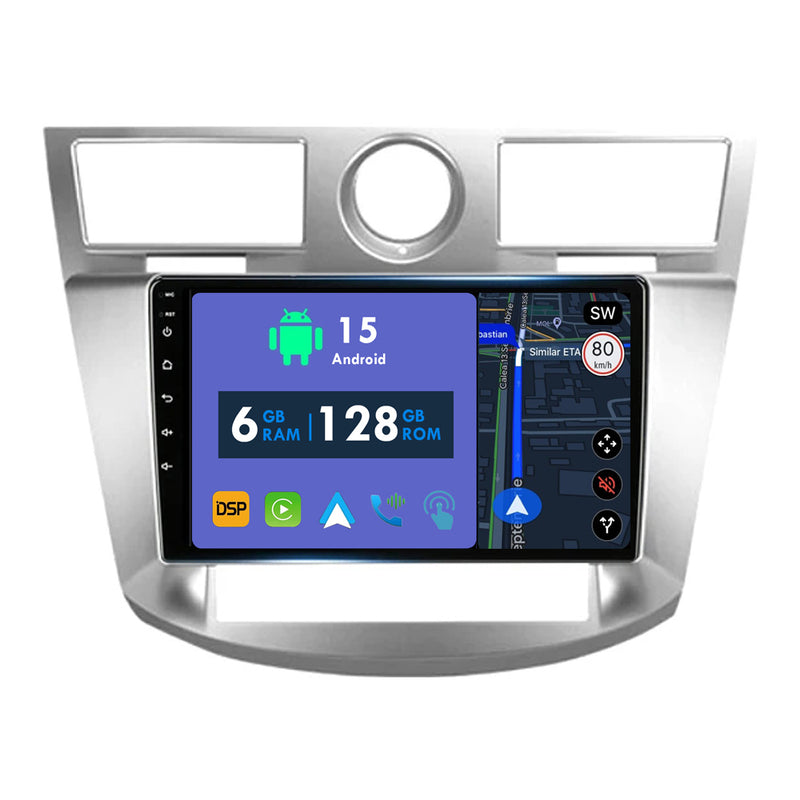 RoverOne Car Stereo Radio Bluetooth CarPlay GPS Navigation for Chrysler Sebring 3 JS 2006 - 2010
