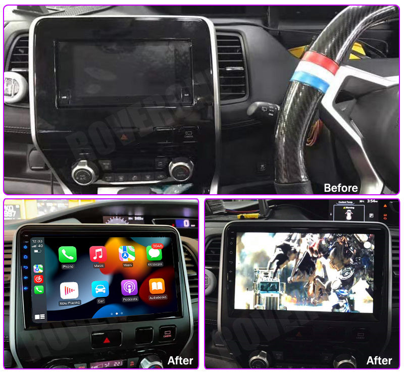 RoverOne Car Stereo Radio Bluetooth CarPlay GPS Navigation for Nissan Serena 5 V C27 2016 - 2021