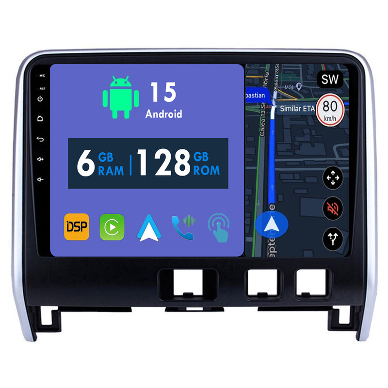 RoverOne Car Stereo Radio Bluetooth CarPlay GPS Navigation for Nissan Serena 5 V C27 2016 - 2021