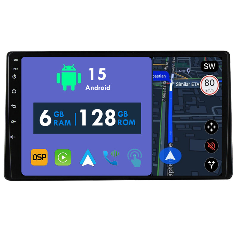 RoverOne Car Stereo Radio Bluetooth CarPlay GPS Navigation for Toyota Sienna 3 XL30 2014 - 2020