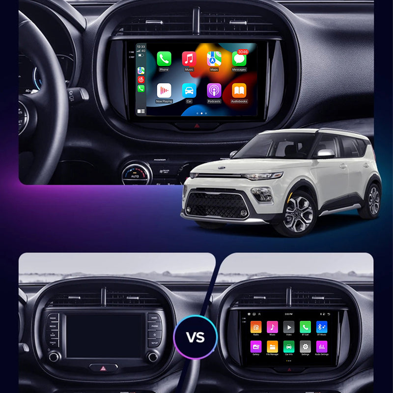 RoverOne Car Stereo Radio Bluetooth CarPlay GPS Navigation for Kia Soul SK3 2019 2020