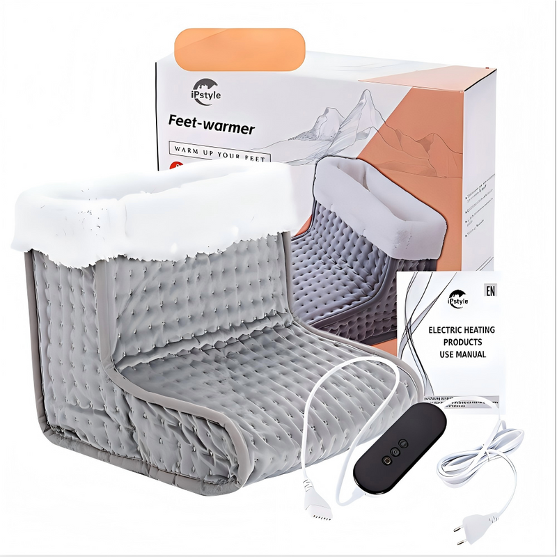 Electric Heated Foot Warmers Soft Feet Heating Pad 9-gear Shoe Heating