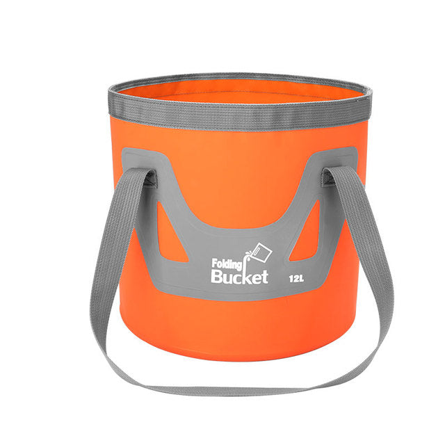 12L/20L Multifunction Folding Bucket Portable Outdoor Travel Foldable Water Bucket Bowl Sink Washing Bag Car Wash Bucket