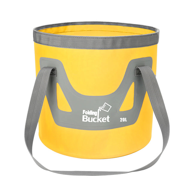 12L/20L Multifunction Folding Bucket Portable Outdoor Travel Foldable Water Bucket Bowl Sink Washing Bag Car Wash Bucket