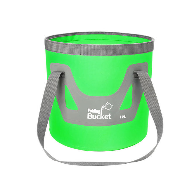 12L/20L Multifunction Folding Bucket Portable Outdoor Travel Foldable Water Bucket Bowl Sink Washing Bag Car Wash Bucket