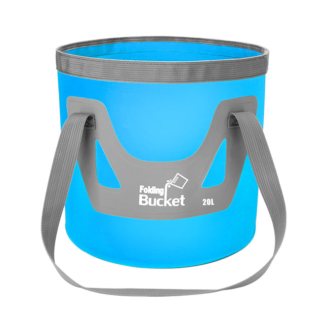 12L/20L Multifunction Folding Bucket Portable Outdoor Travel Foldable Water Bucket Bowl Sink Washing Bag Car Wash Bucket