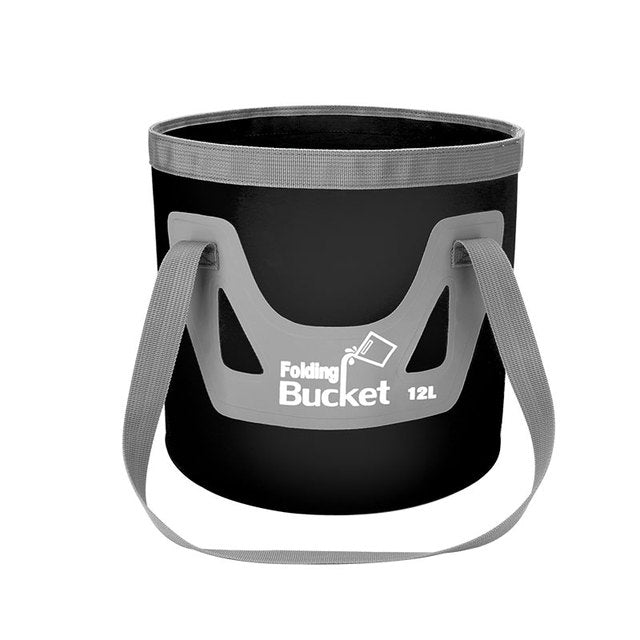 12L/20L Multifunction Folding Bucket Portable Outdoor Travel Foldable Water Bucket Bowl Sink Washing Bag Car Wash Bucket