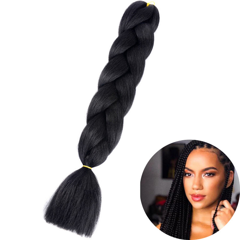 Dreadlock Wigs for Woman: Long Hair with Ombre Color and Braided Extensions