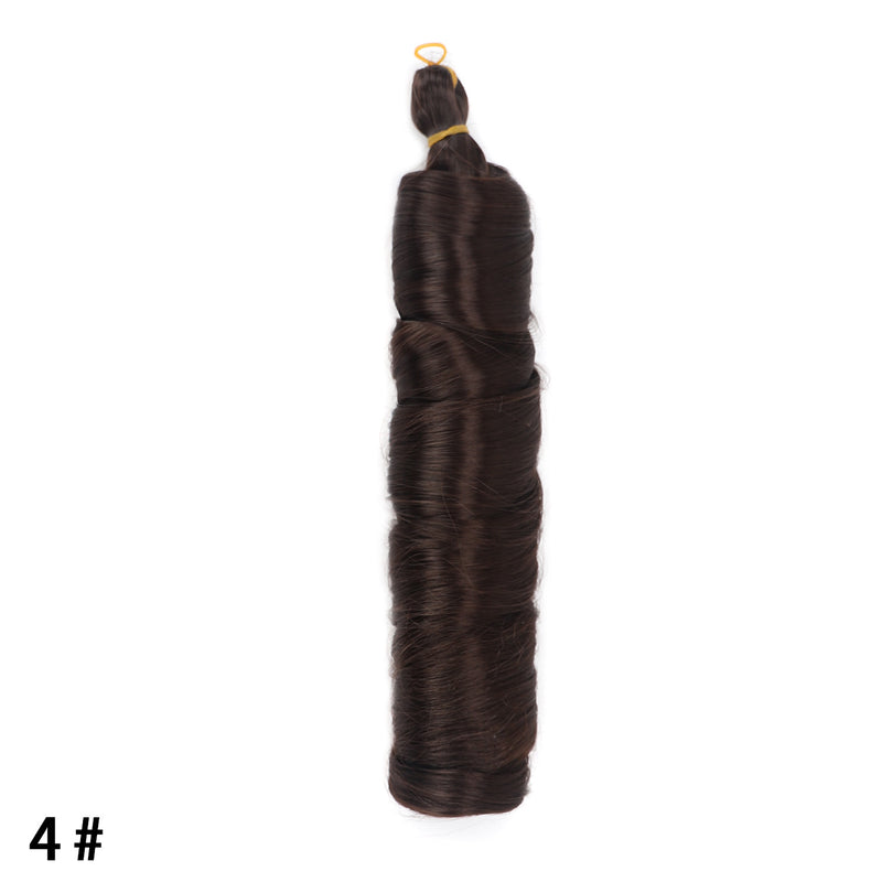 Woman Wigs French Curls Dreadlocks Long Curly Hair Hair Extensions Crochet Wigs