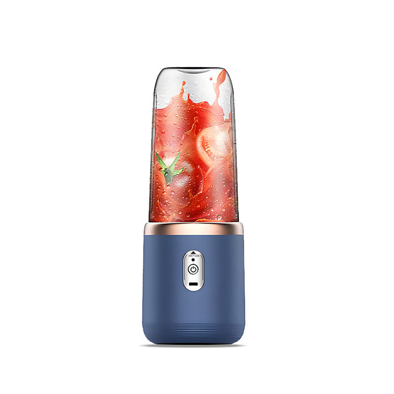6 Blades Electric Juicer Cup 2 Cups For Travel Portable Juicer Mixer Usb Charge Fresh Fruit Juice Personal Blender Smoothie