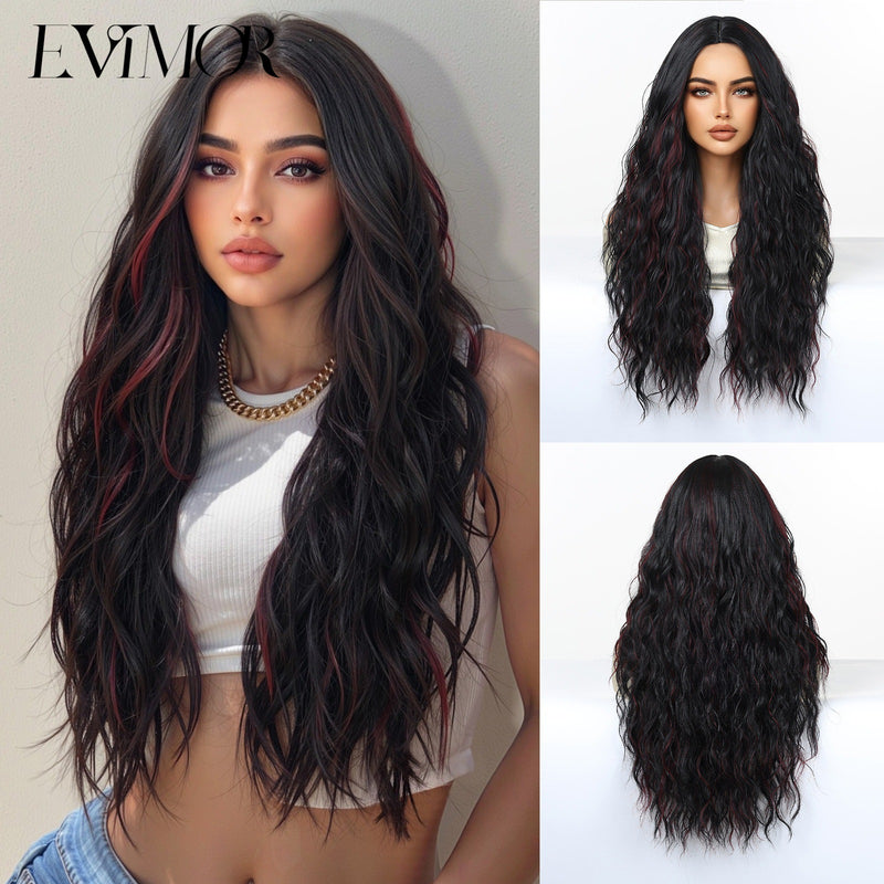 28-Inch Voluminous Long Curly Natural-Looking Fashion Wig for Woman (Full-Head)