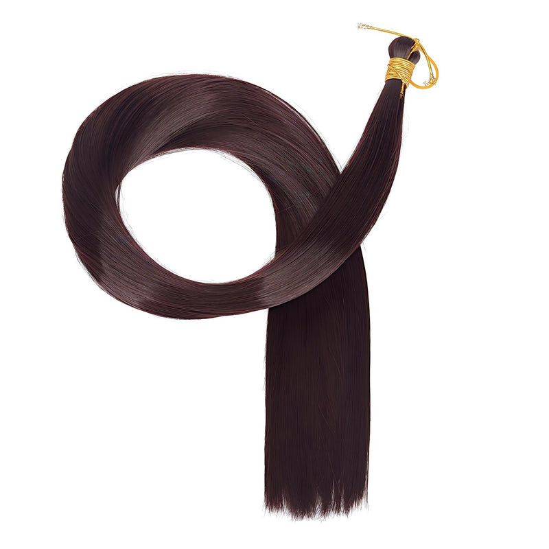 Woman Straight Hair Extensions: Straight Hair Bulk - Long Straight Hair Bundles