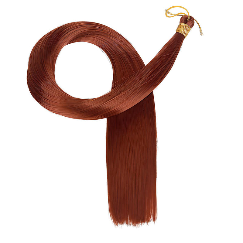 Woman Straight Hair Extensions: Straight Hair Bulk - Long Straight Hair Bundles
