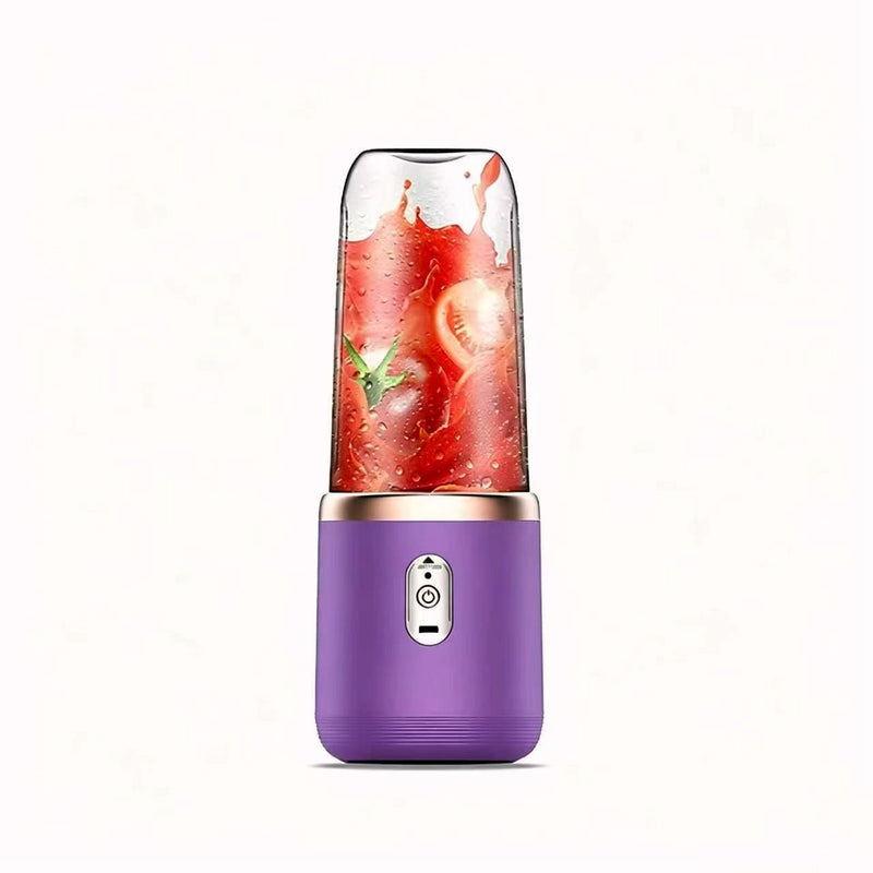6 Blades Electric Juicer Cup 2 Cups For Travel Portable Juicer Mixer Usb Charge Fresh Fruit Juice Personal Blender Smoothie