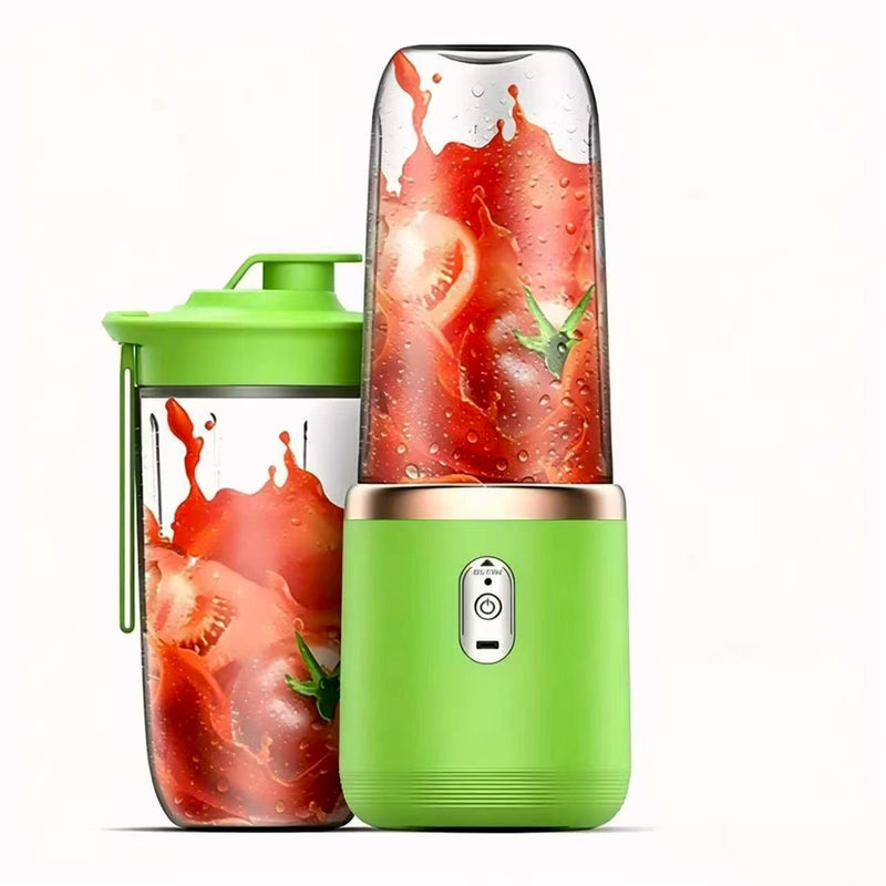 6 Blades Electric Juicer Cup 2 Cups For Travel Portable Juicer Mixer Usb Charge Fresh Fruit Juice Personal Blender Smoothie