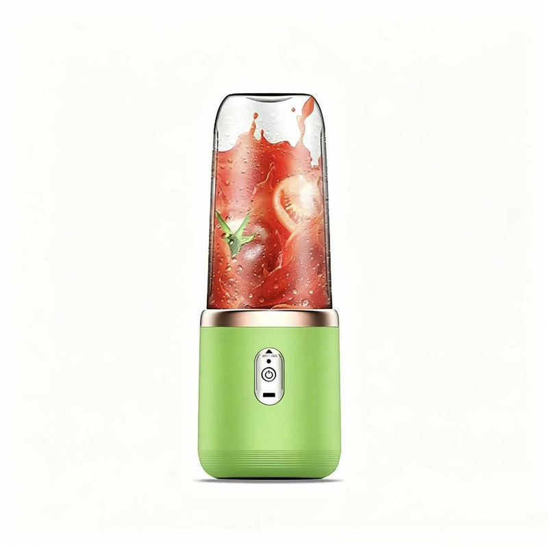 6 Blades Electric Juicer Cup 2 Cups For Travel Portable Juicer Mixer Usb Charge Fresh Fruit Juice Personal Blender Smoothie