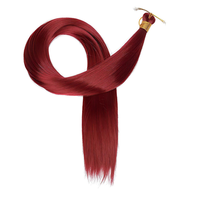 Woman Straight Hair Extensions: Straight Hair Bulk - Long Straight Hair Bundles